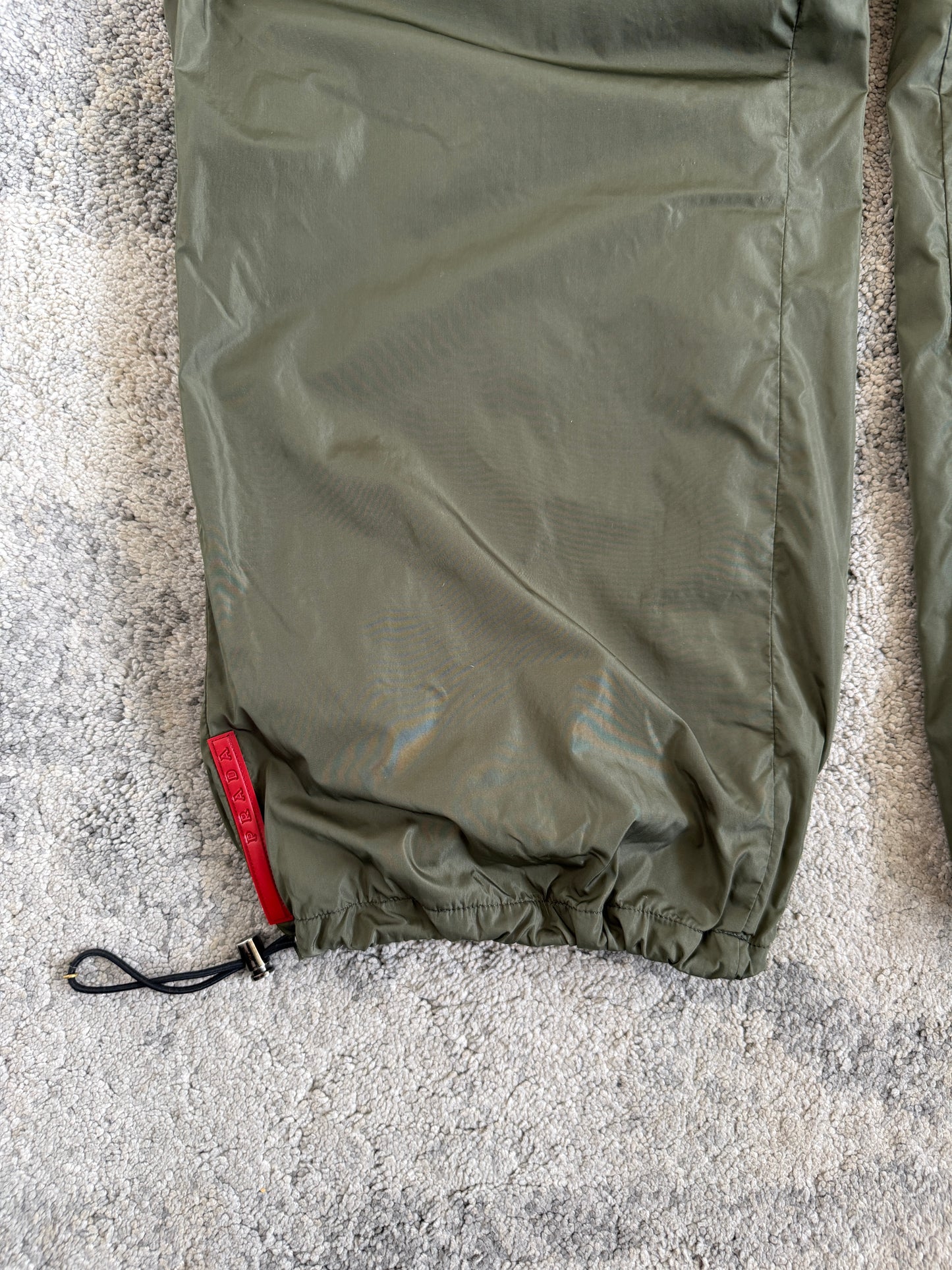 Prada FW1999 nylon track pants