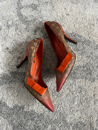 Louis Vuitton SS2008 Richard Prince monogram heels