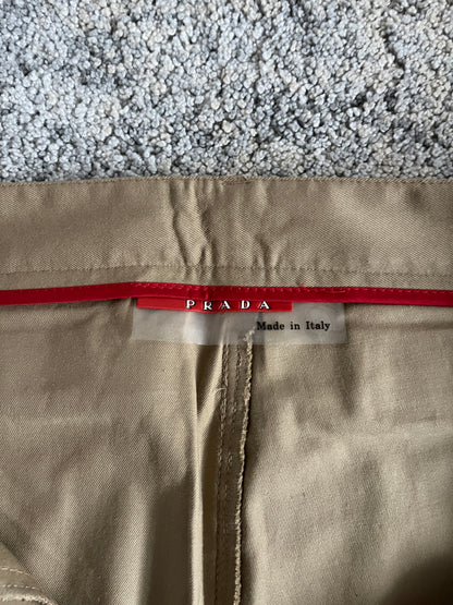 Prada 2000’s double knee pants