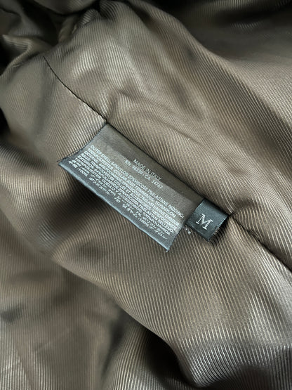 Prada FW2000 tartan nylon bomber