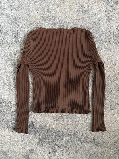 Miu Miu 1990’s cotton knit longsleeve