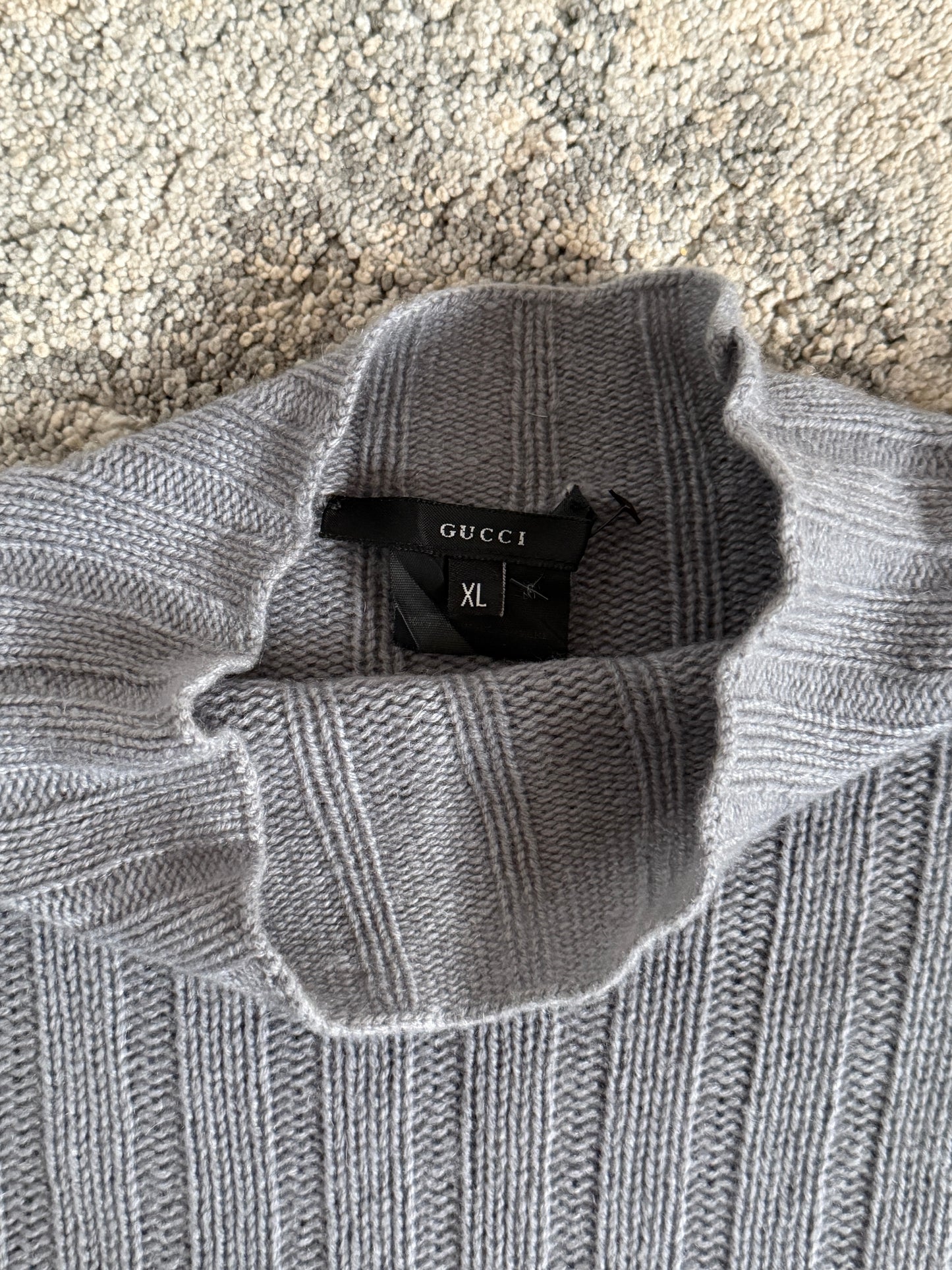 Gucci 1990’s cashmere sweater by Tom Ford