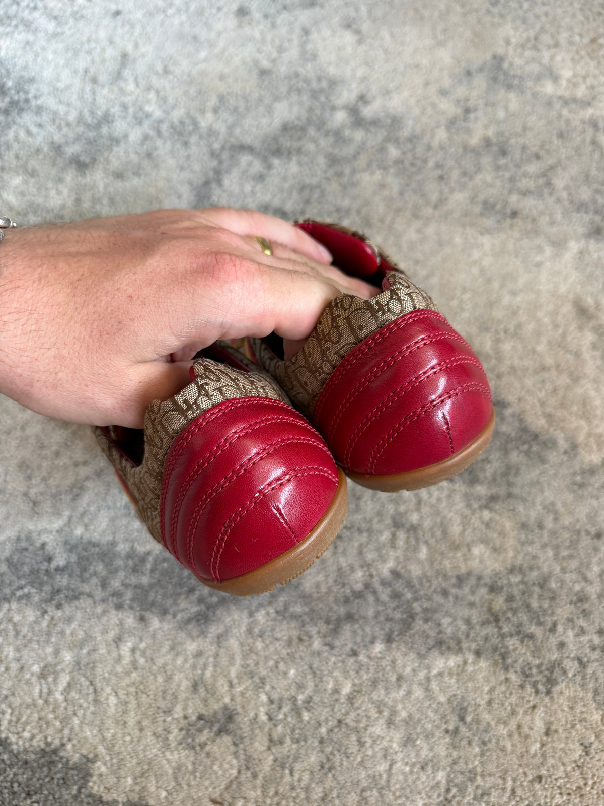 Dior SS2004 rasta trainers