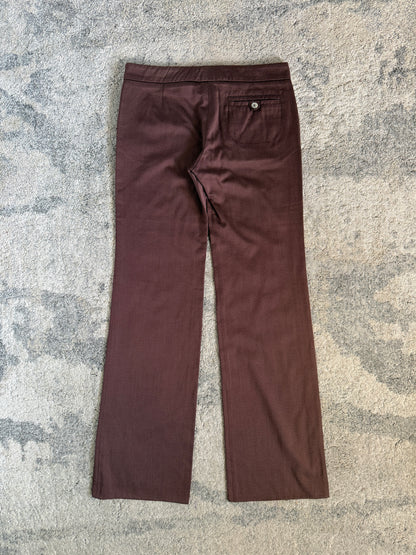 Chloé FW2001 flared pants