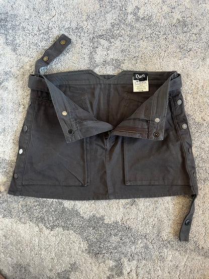 Dolce & Gabbana 2000’s Cotton mini skirt