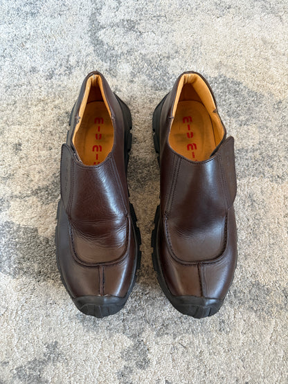 Miu Miu FW1999 leather Velcro trainers