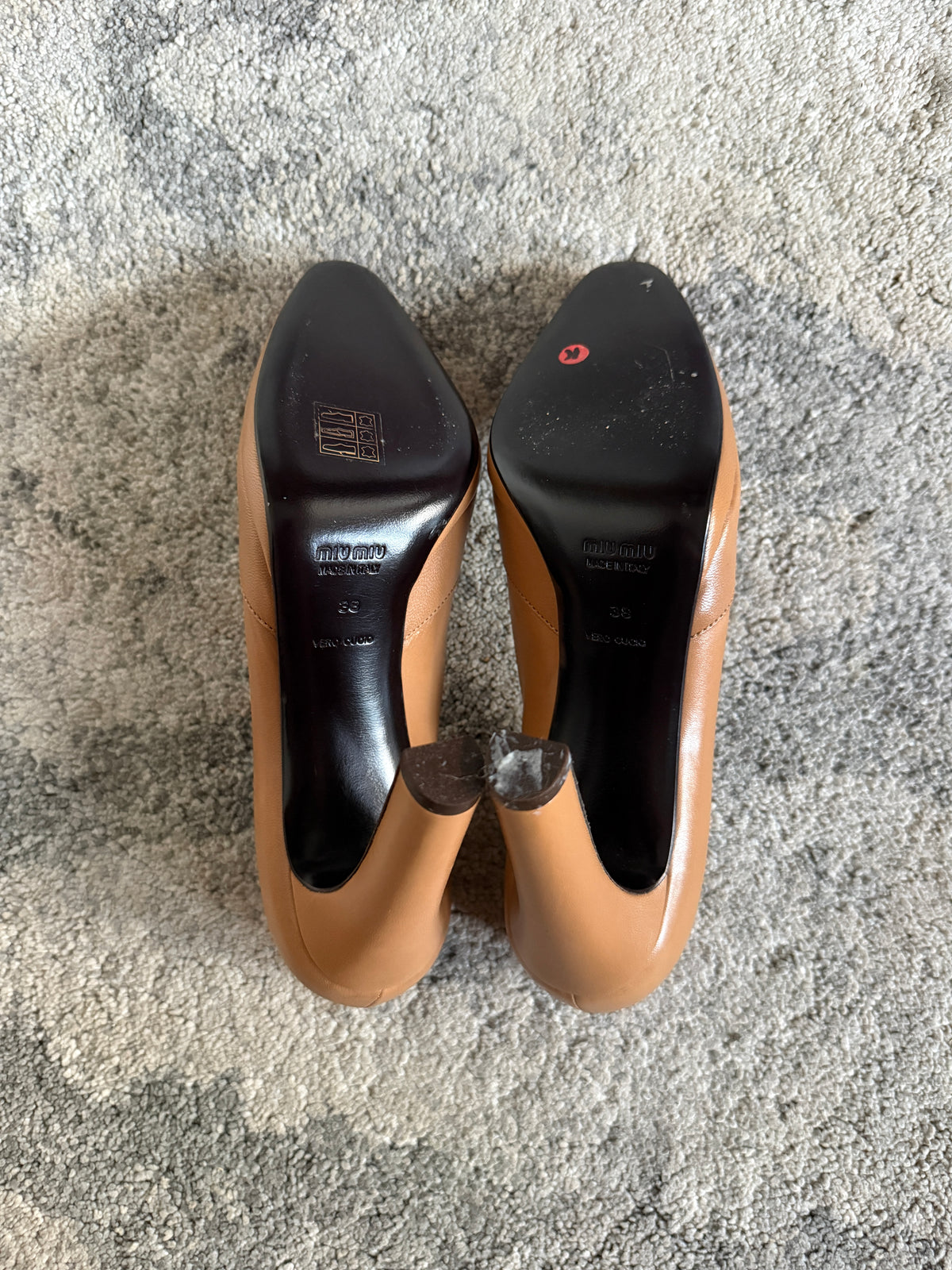 Miu Miu 1990’s leather heels