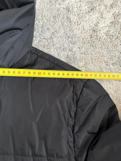 Prada FW1999 leather strap padded coat