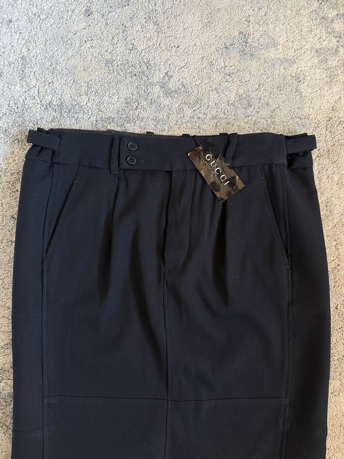 Gucci FW1998 wool skirt by Tom Ford
