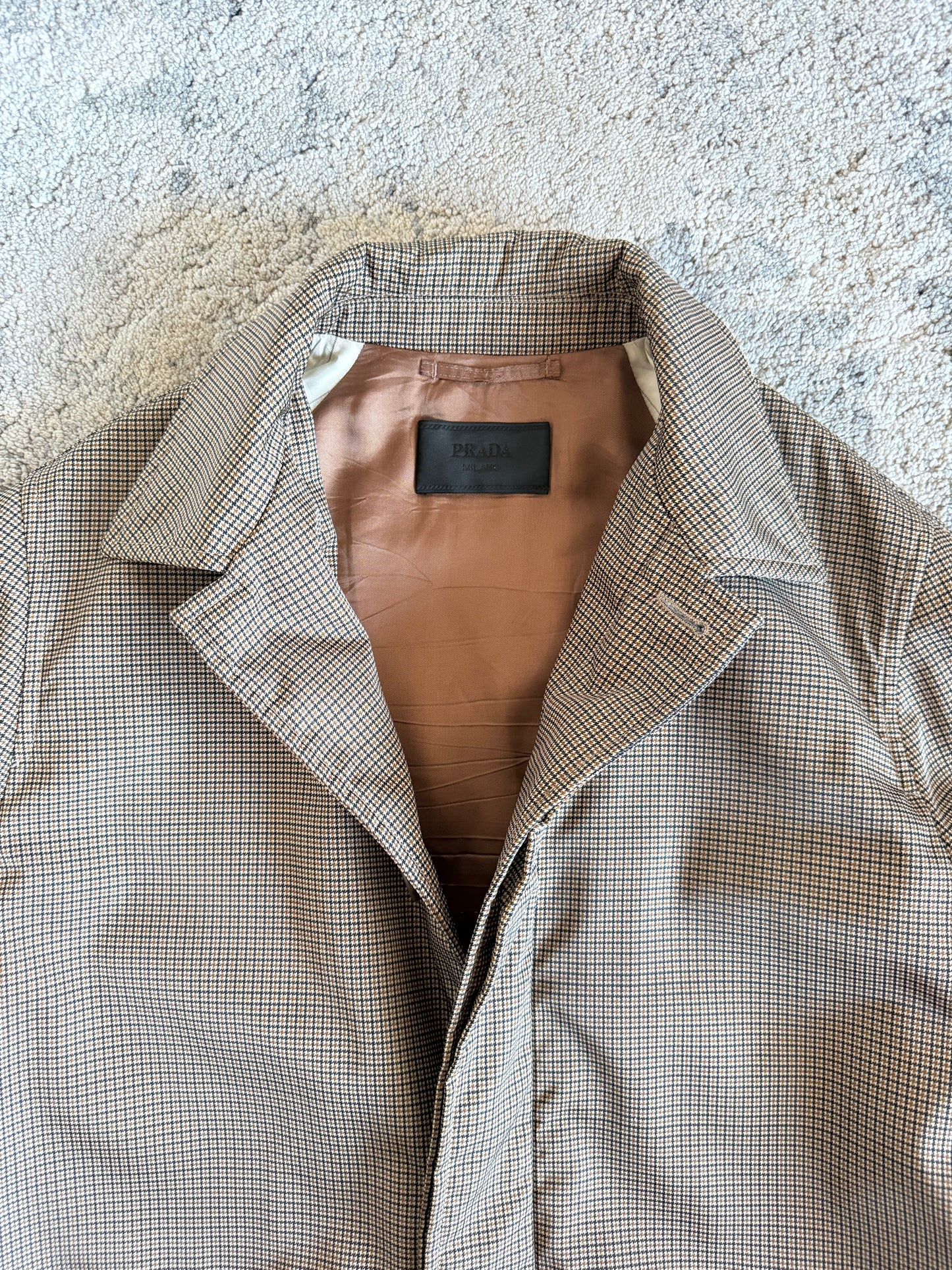 Prada 2014 nylon trench coat