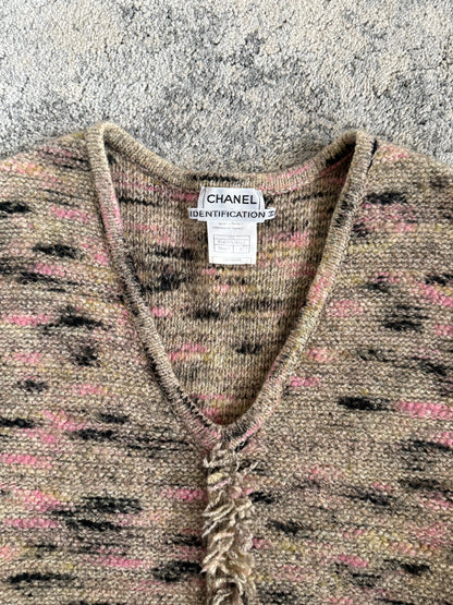 Chanel FW1999 wool tweed tank top