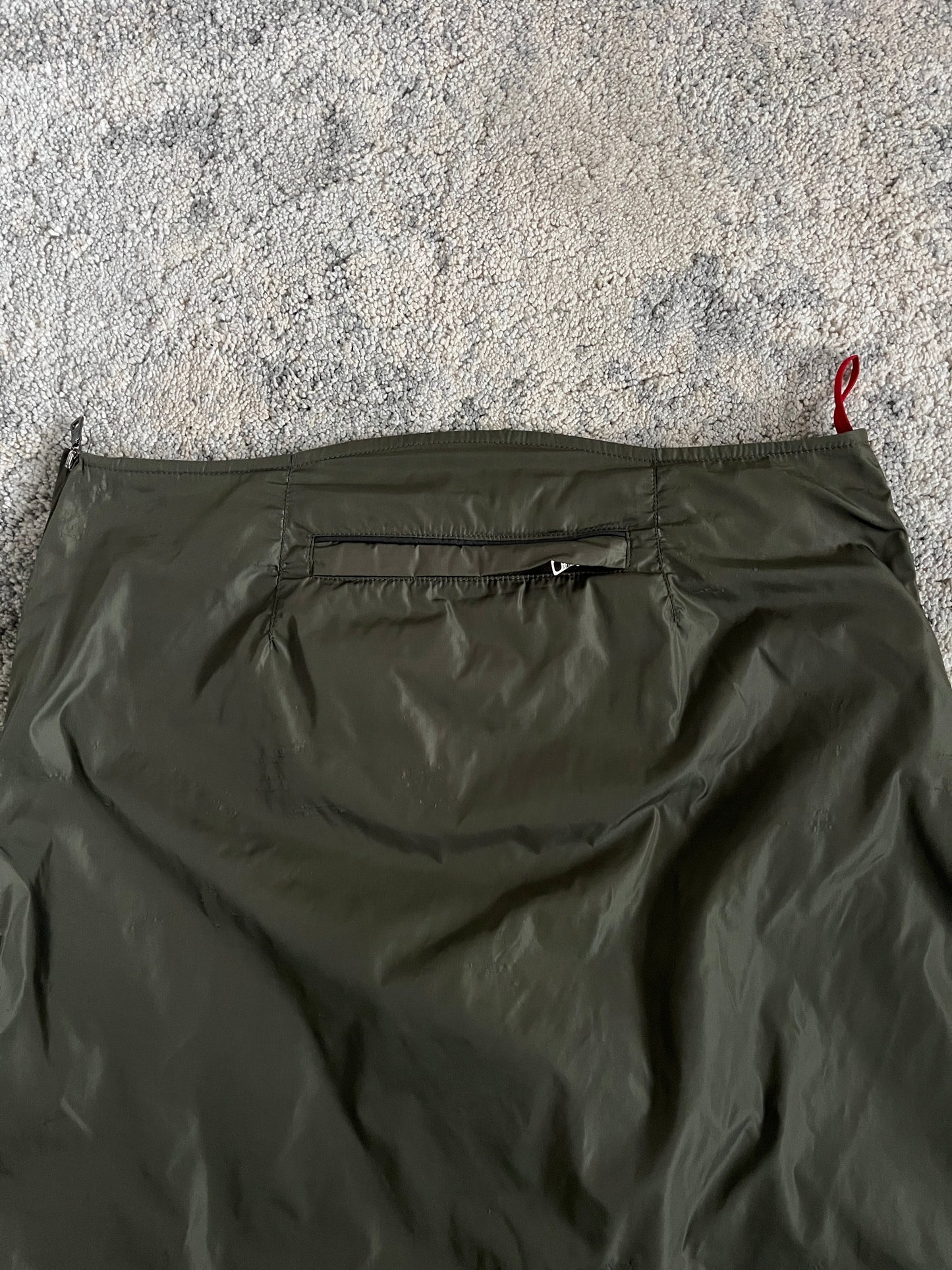 Prada 1999 light nylon skirt