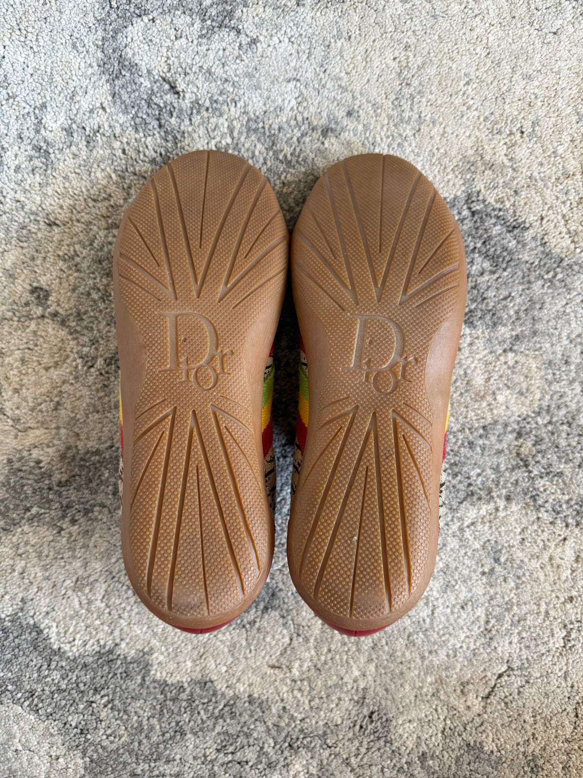 Dior SS2004 rasta trainers