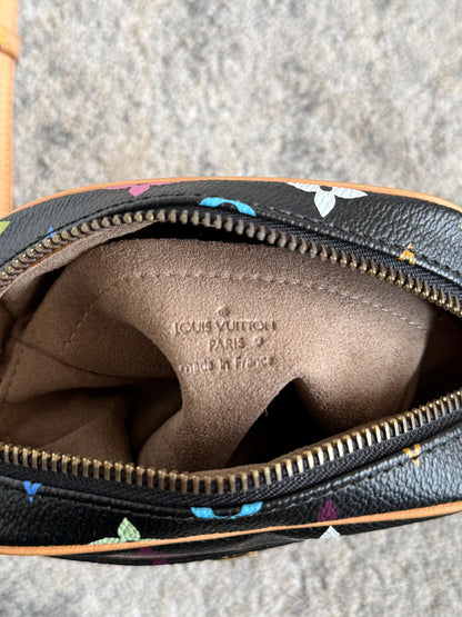 Louis Vuitton SS2003 leather crossbody bag by Takashi Murakami