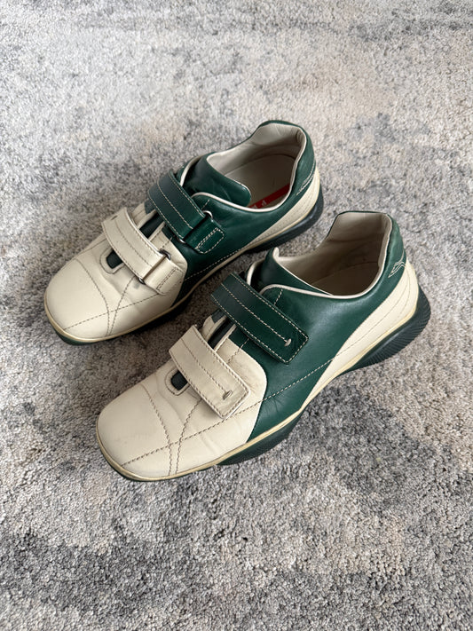 Prada SS2001 leather Velcro trainers