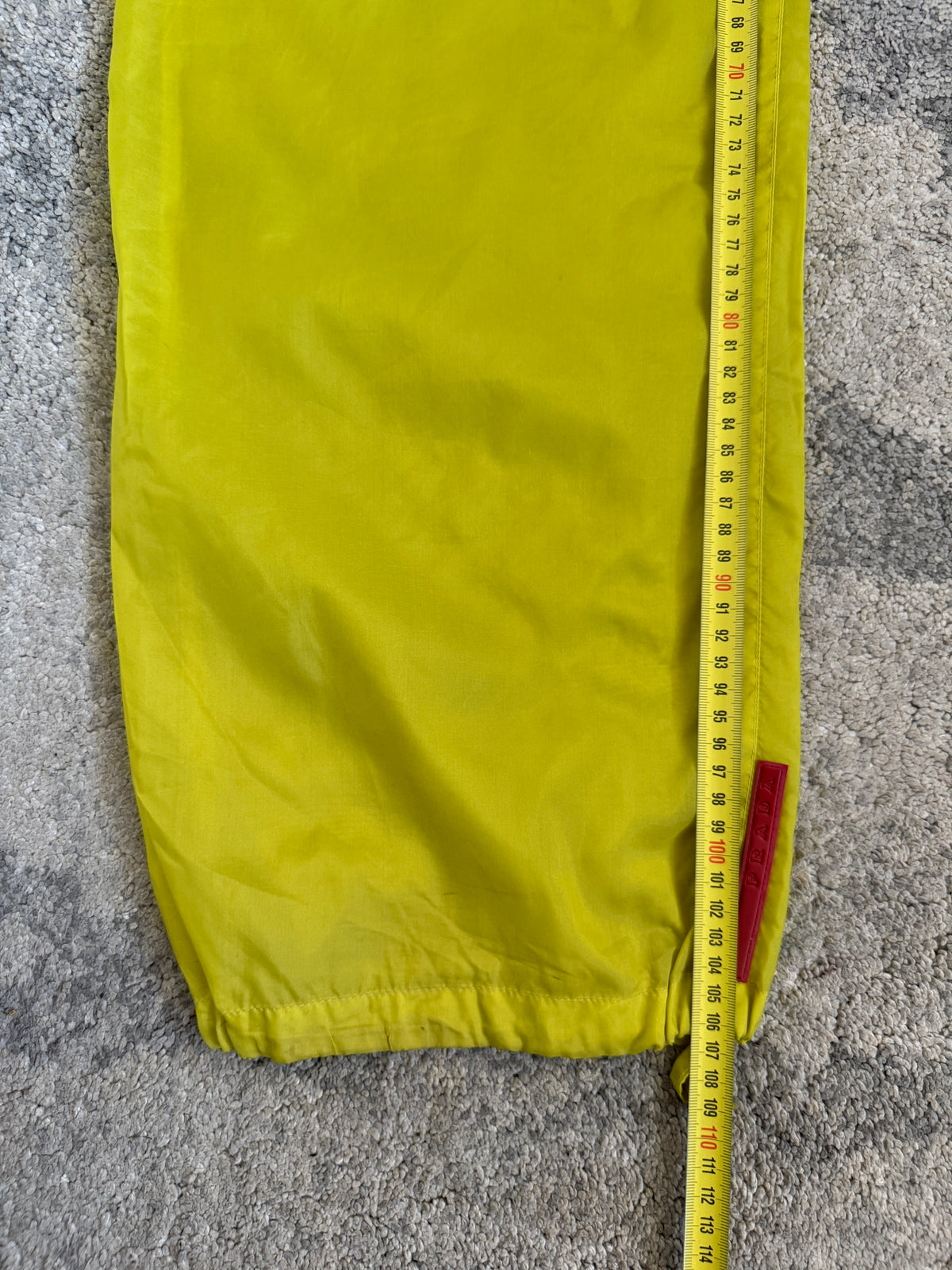 Prada SS1999 nylon transparent pants