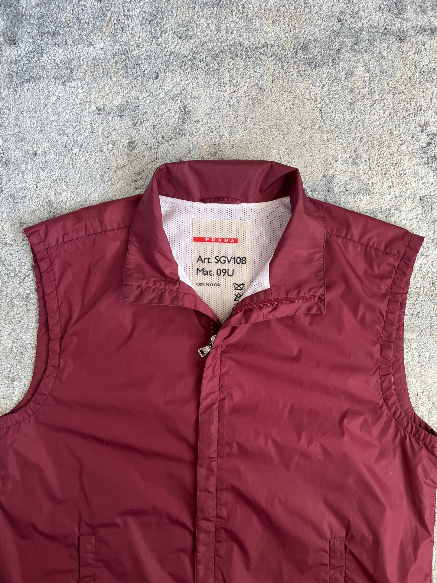 Prada SS1999 nylon vest