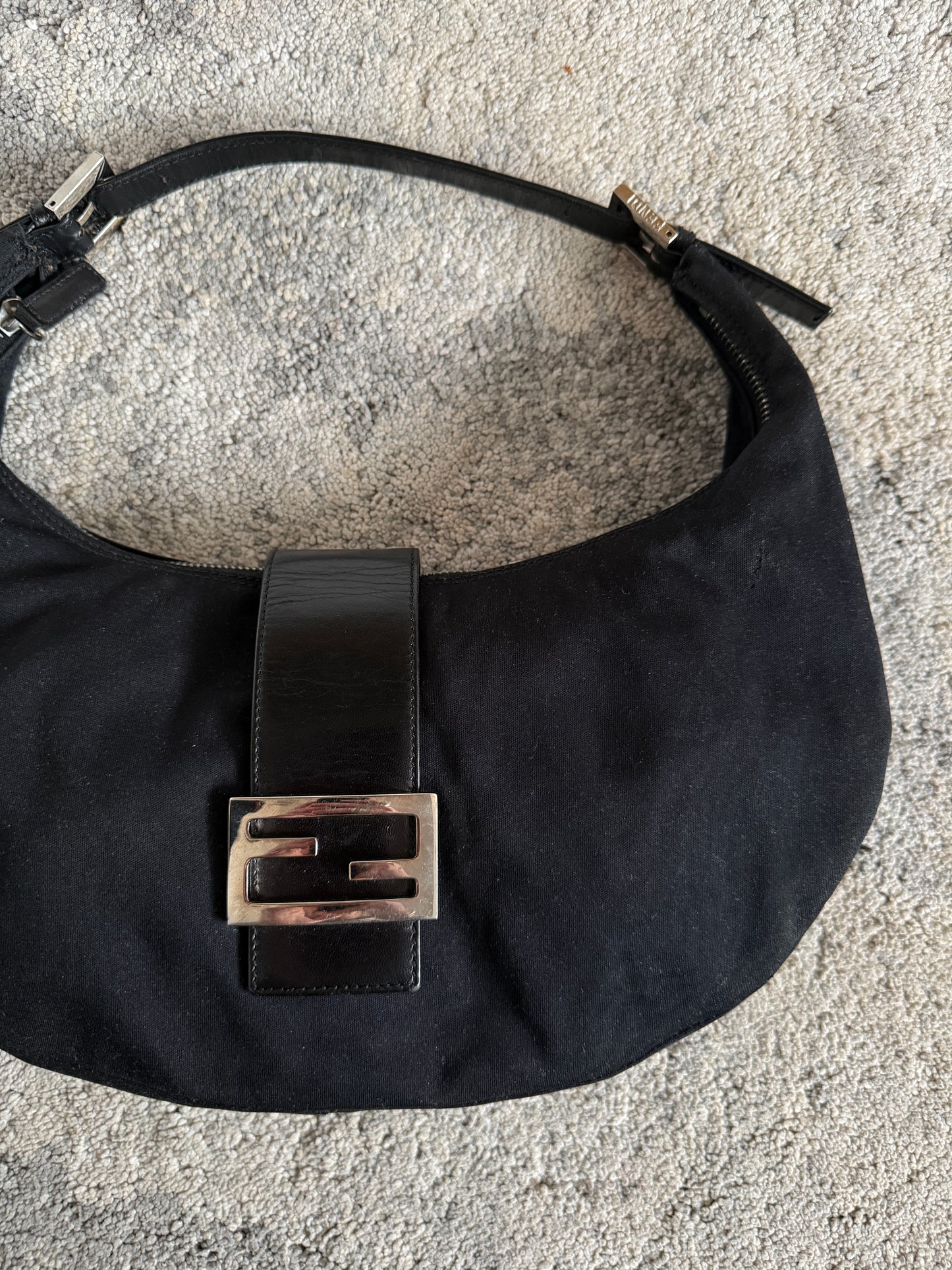 Fendi 2000’s nylon baguette bag