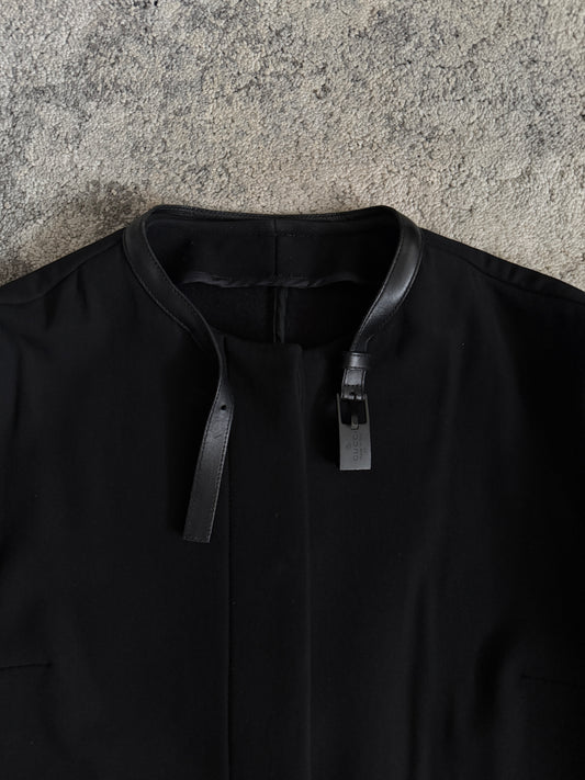 Gucci FW1999 wool belt jacket