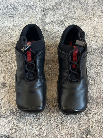 Prada 1999 leather & neoprene trainers