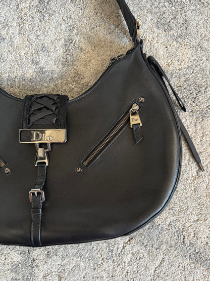 Dior FW2002 corset leather bag
