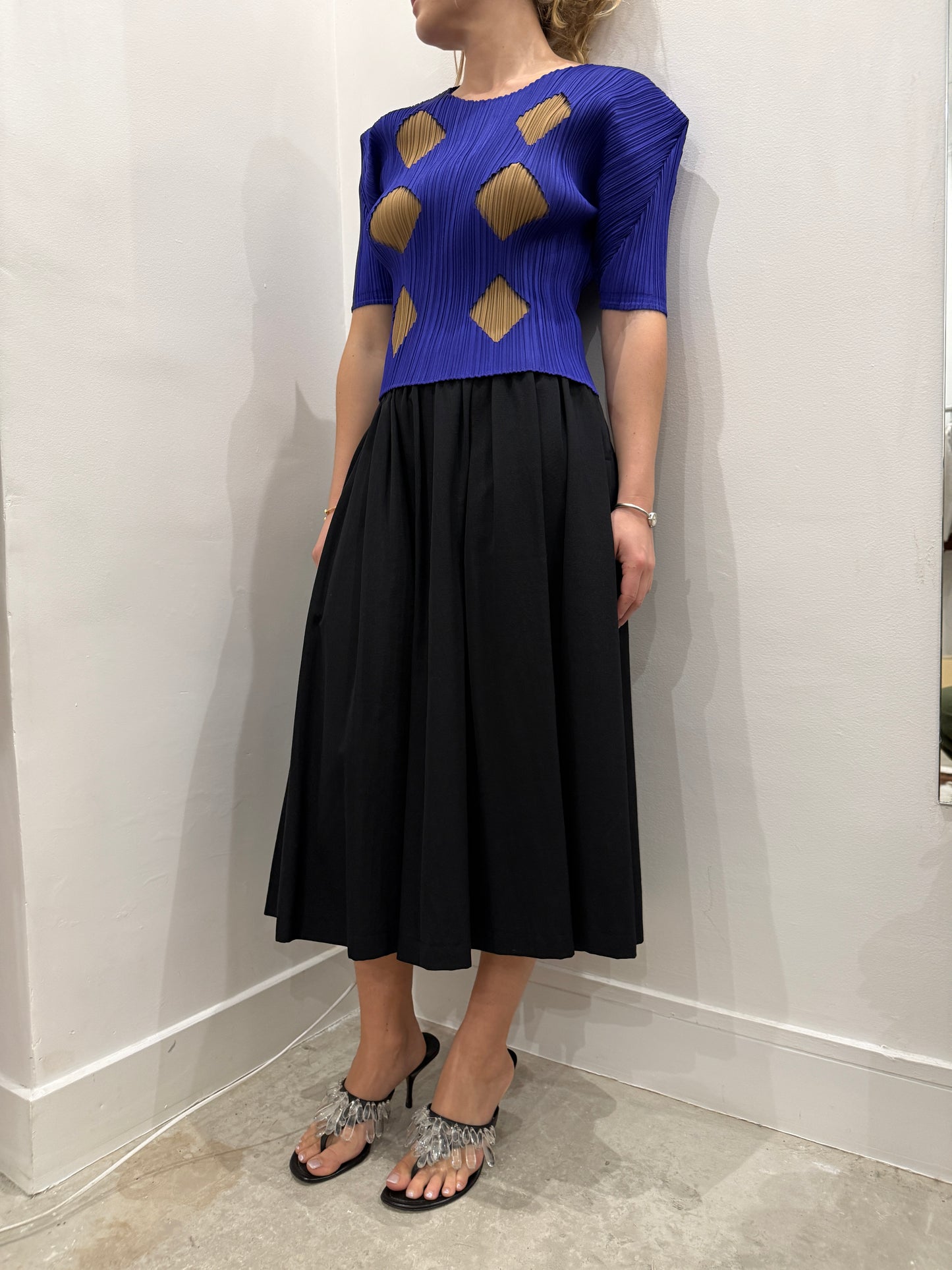 Comme Des Garçons Tricot 1989  Cotton skirt