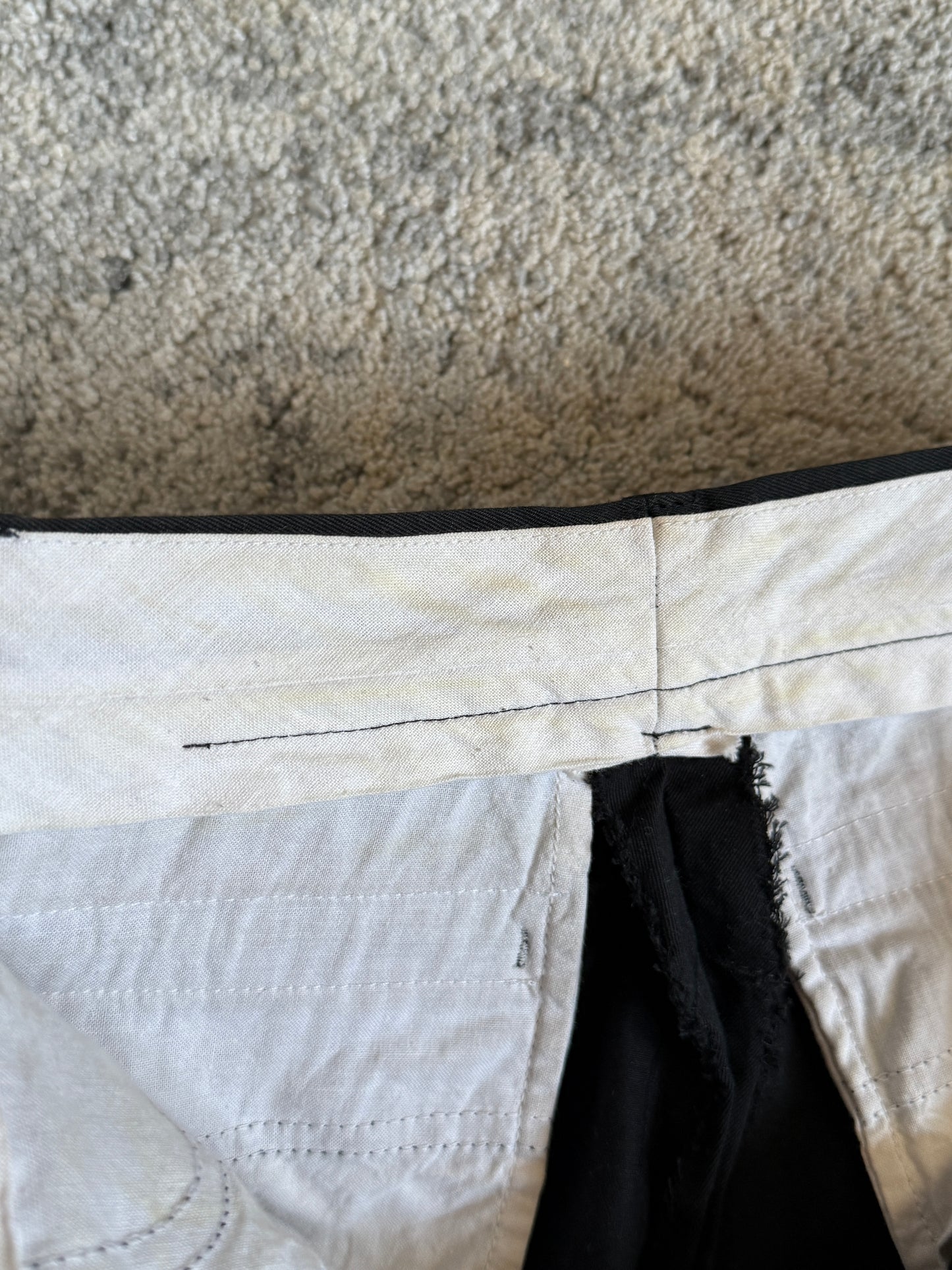 Gucci 1997 cotton flared pants by Tom Ford