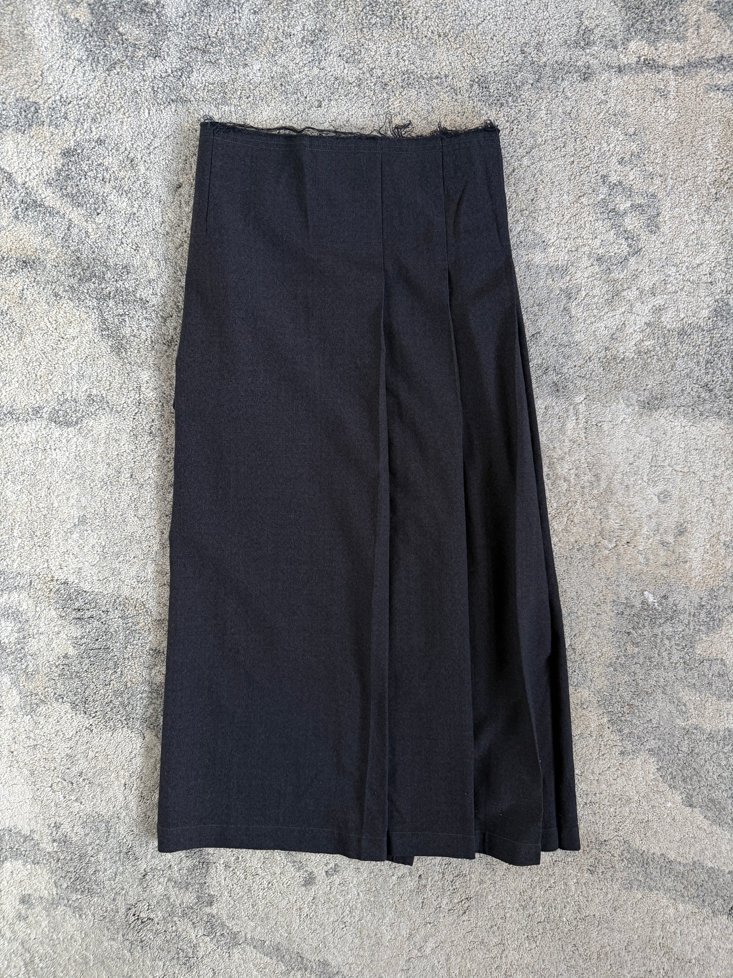 Comme Des Garçons SS1995 long cargo pleated skirt