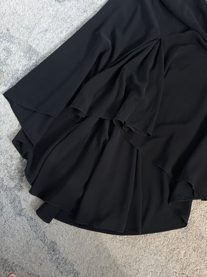 Chloé SS2001 viscose & polyester maxi skirt