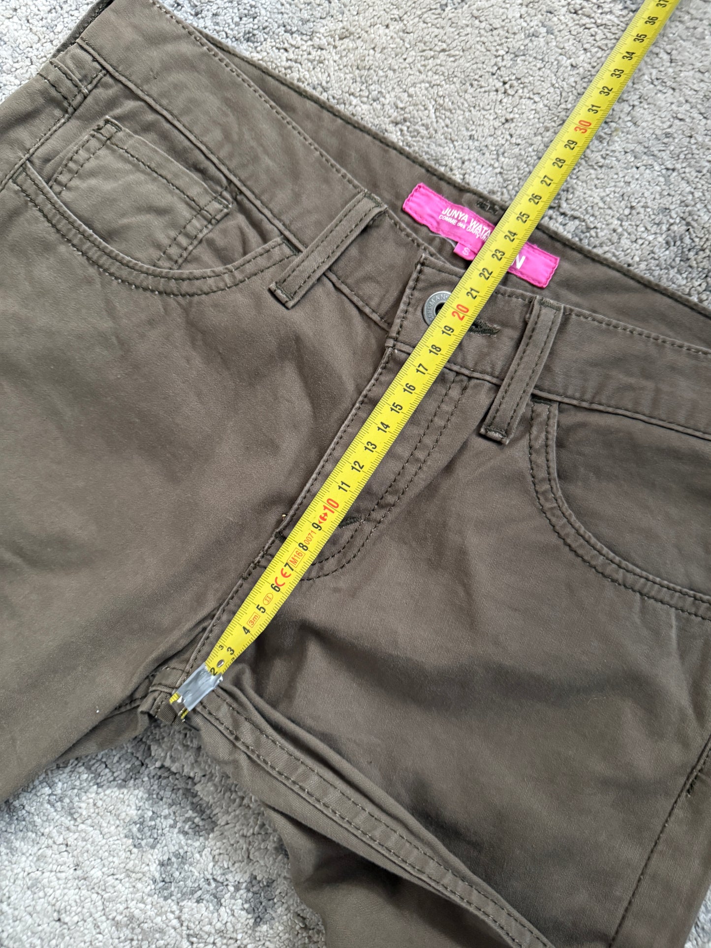 Junya Watanabe 2004 skinny pants