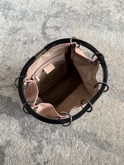 Gucci FW1999 bucket leather bag