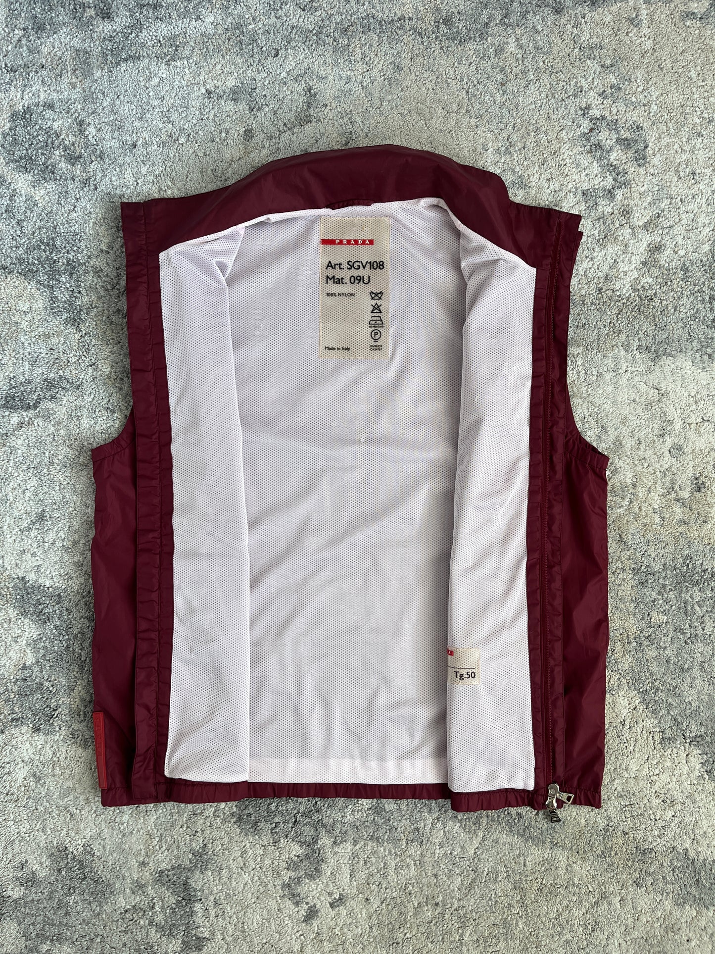 Prada SS1999 nylon vest