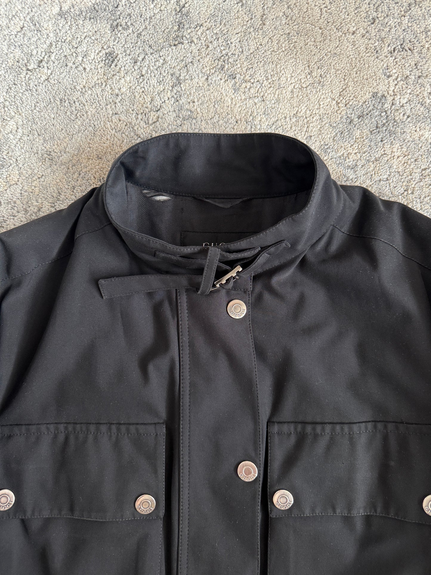 Gucci FW1998 m65 nylon jacket by Tom Ford