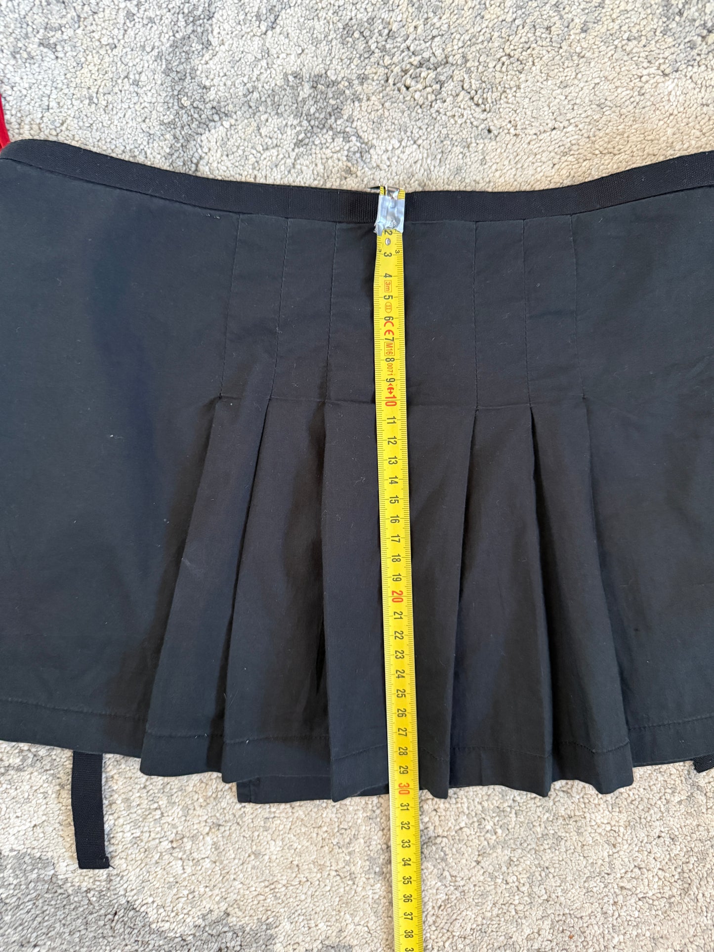 Prada 2000’s cotton wallet mini skirt