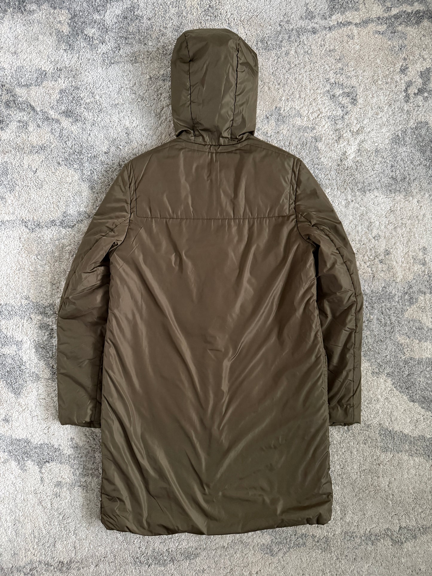 Prada FW1999 nylon padded long coat