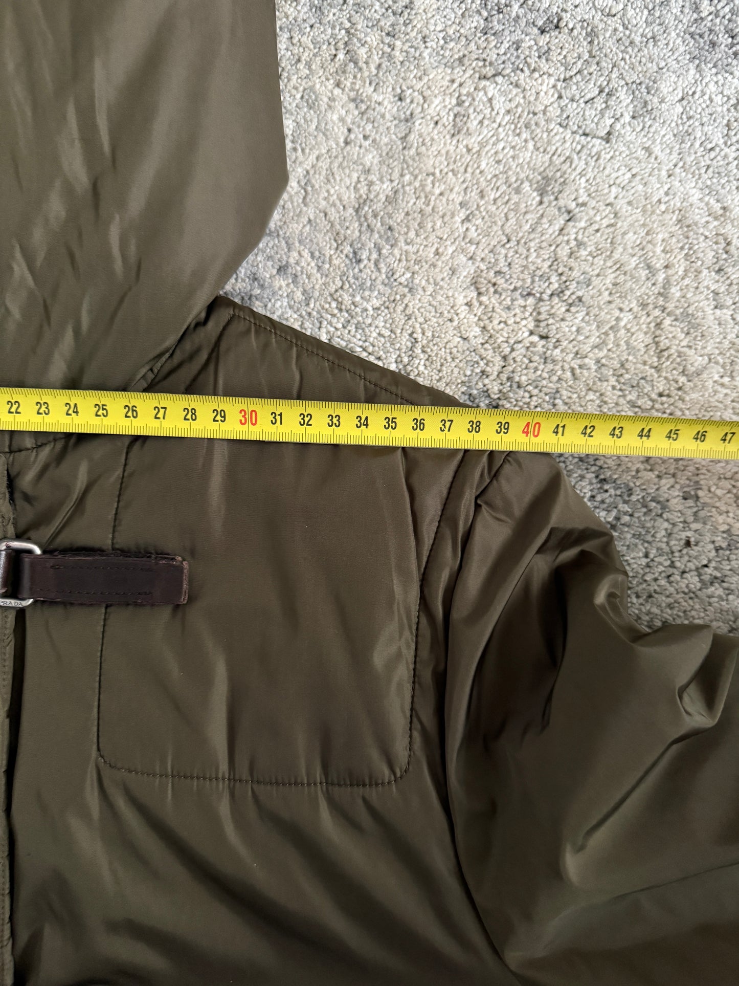 Prada FW1999 nylon padded long coat