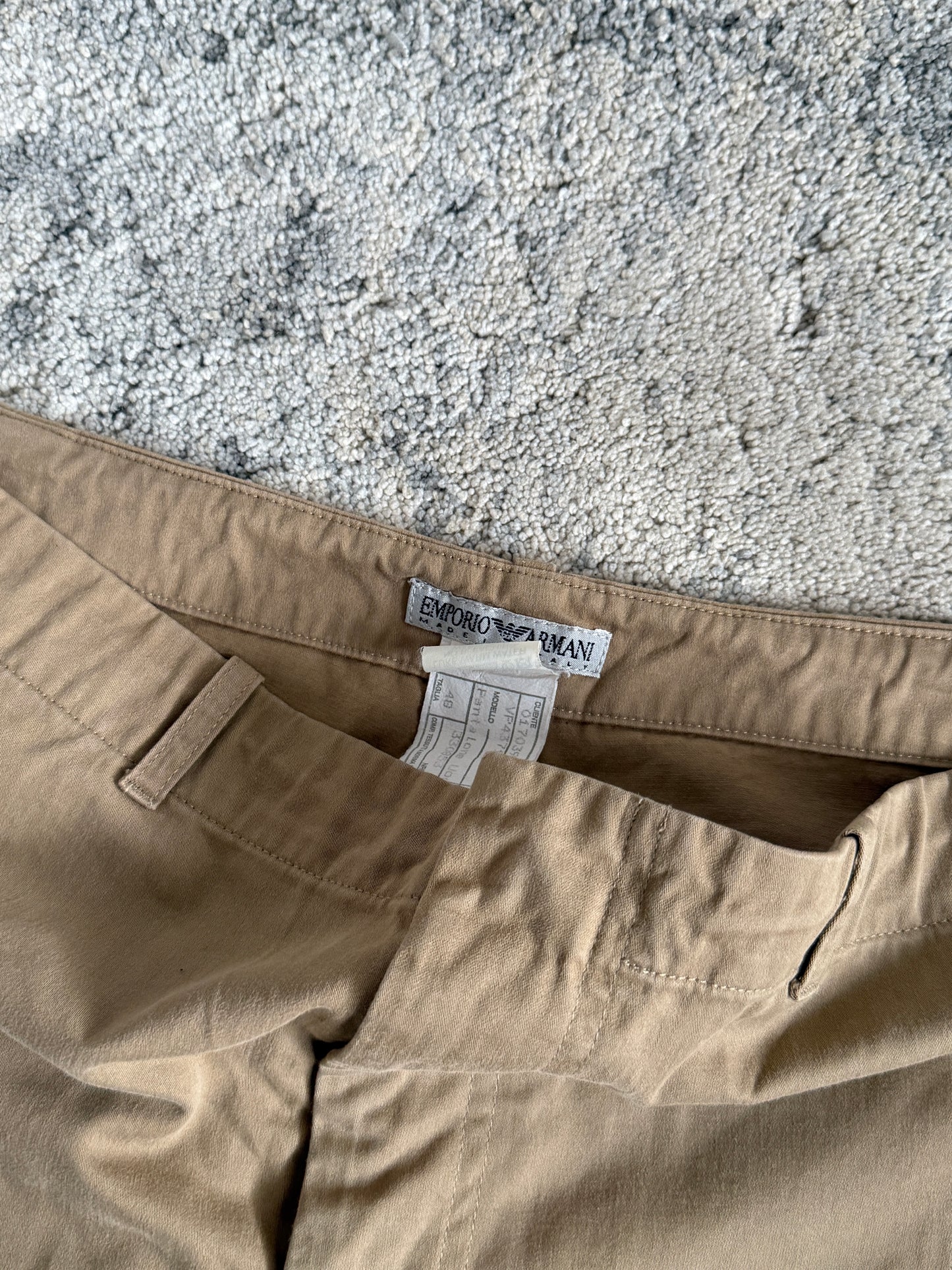 Emporio Armani 2000’s cotton baggy pants