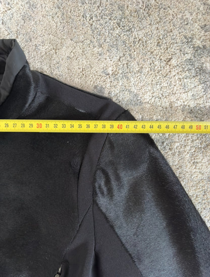Prada 2000’s pony hair & nylon jacket