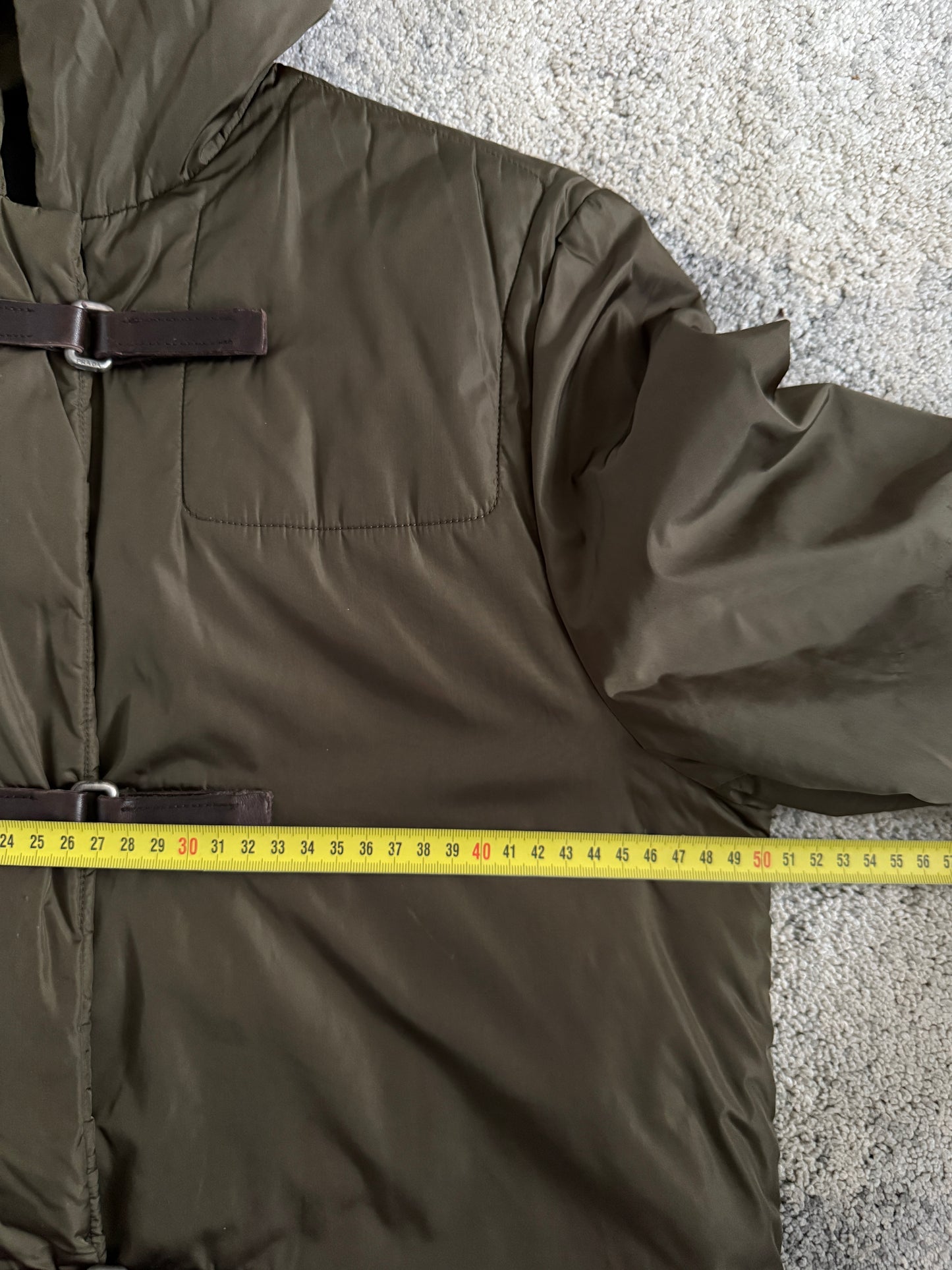 Prada FW1999 nylon padded long coat