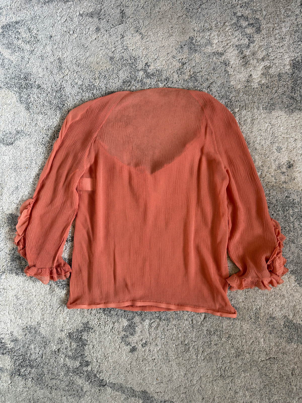 Chloé SS2002 silk blouse by Phoebe Philo