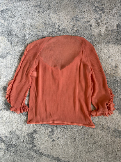 Chloé SS2002 silk blouse by Phoebe Philo