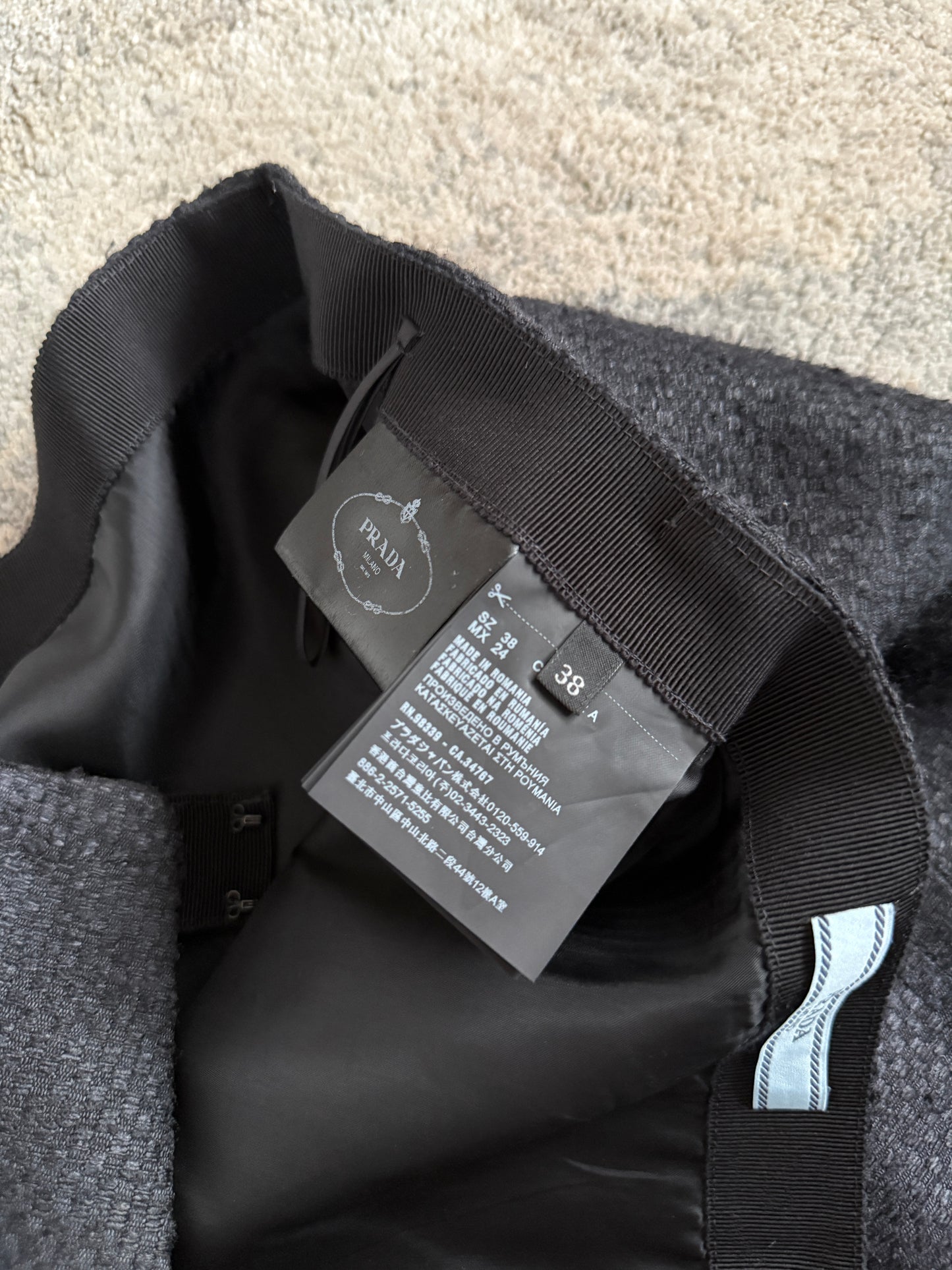 Prada 2010’s wool skirt