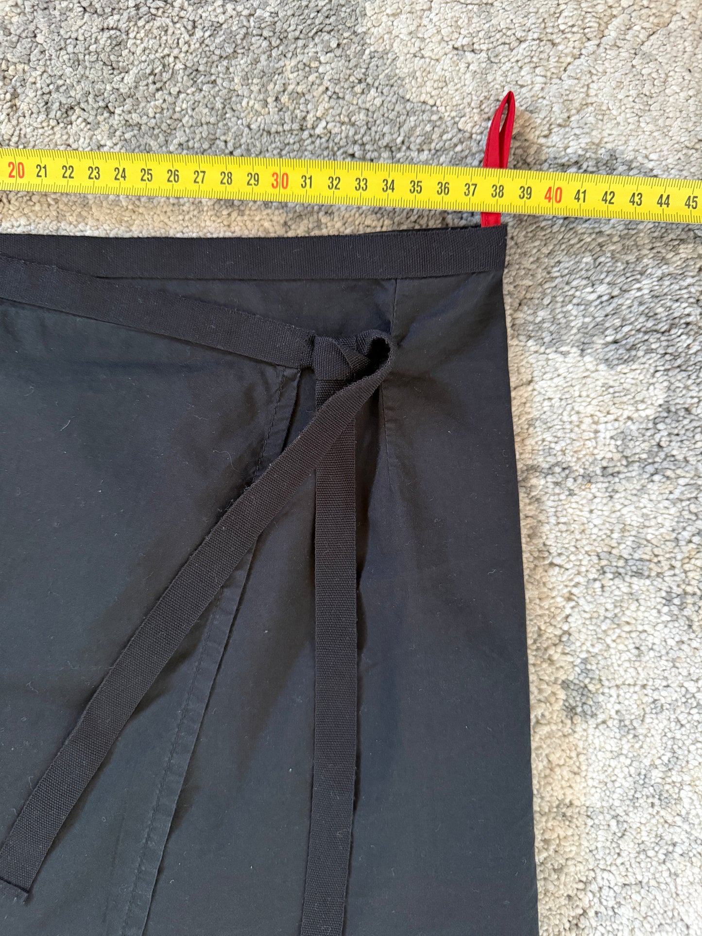 Prada 2000’s cotton wallet mini skirt