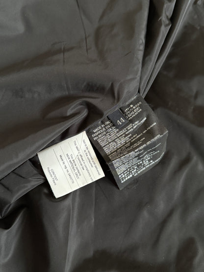 Prada FW2004 embellished nylon long coat