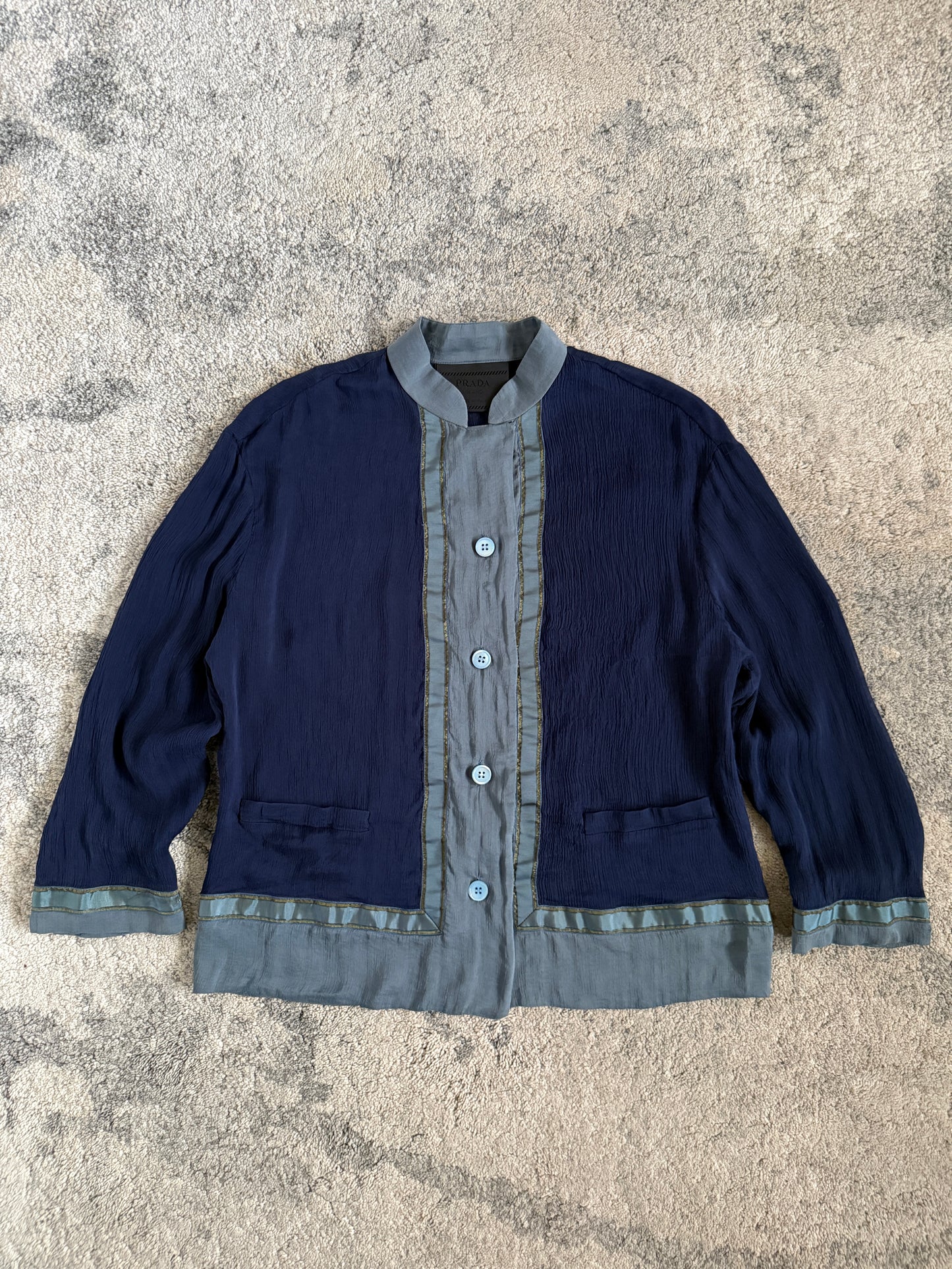 Prada SS1997 silk light jacket