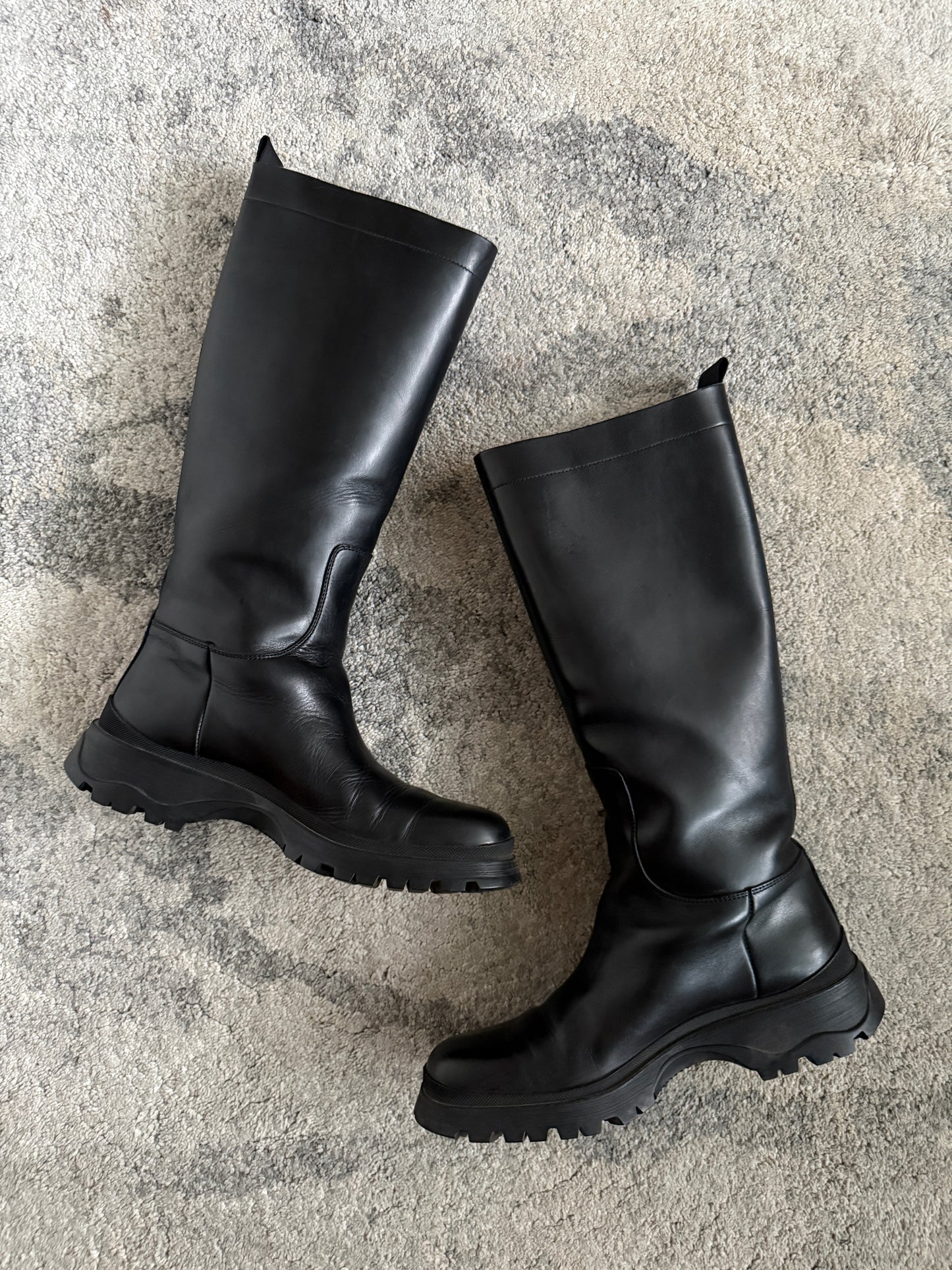 Prada FW2003 combats boots