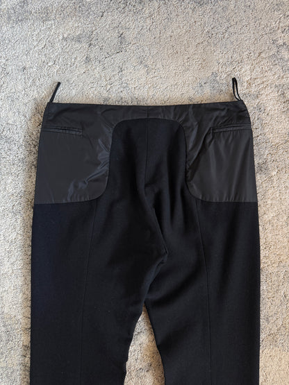 Prada FW1999 wool & nylon pants