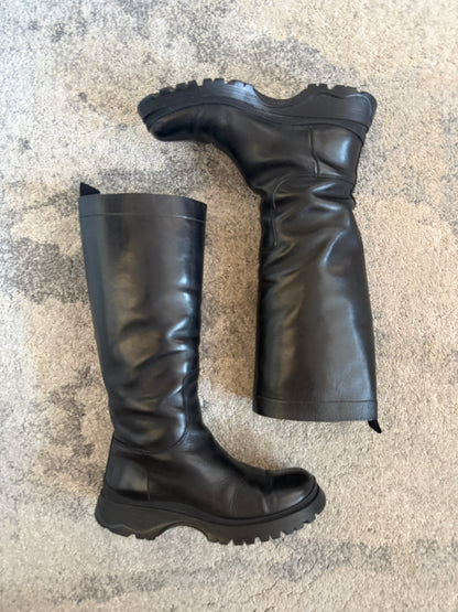 Prada FW2003 combat boots