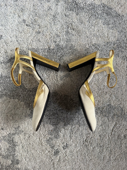 Prada SS2000 leather heels