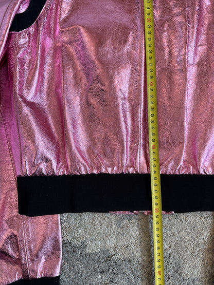 Prada SS2000 shiny leather jacket